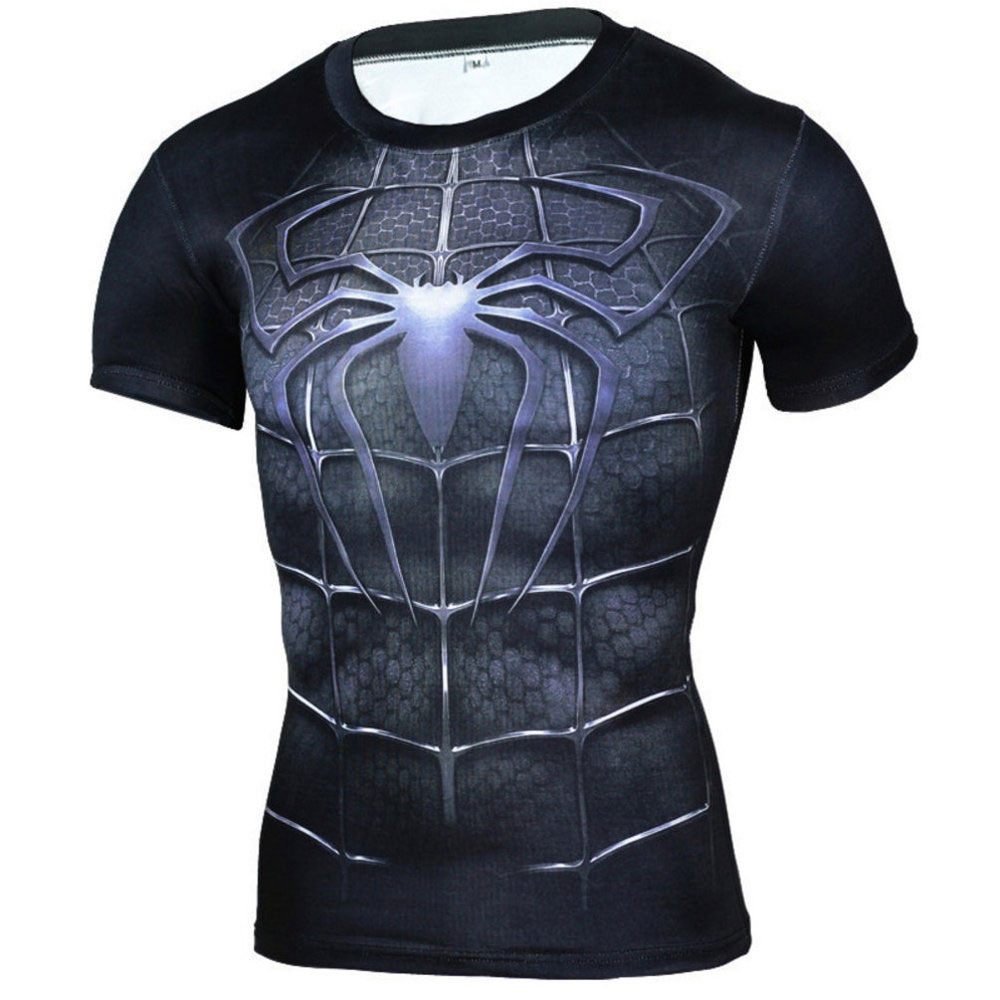 Man-Compression-Superhero-Shirts.jpg Man Compression Superhero Shirts - Image 1