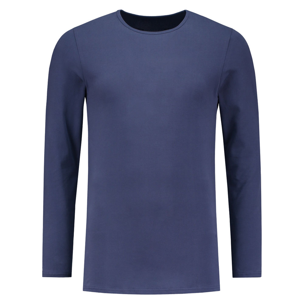 Navy-blue-longsleeve-T-shirt.jpg Navy Blue Long sleeve T-Shirt - Image 1