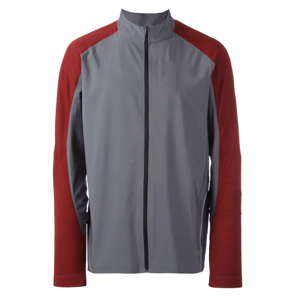 Stadium-Jacket-Grey-And-Red.jpg Stadium' Jacket Grey And Red - Image 1