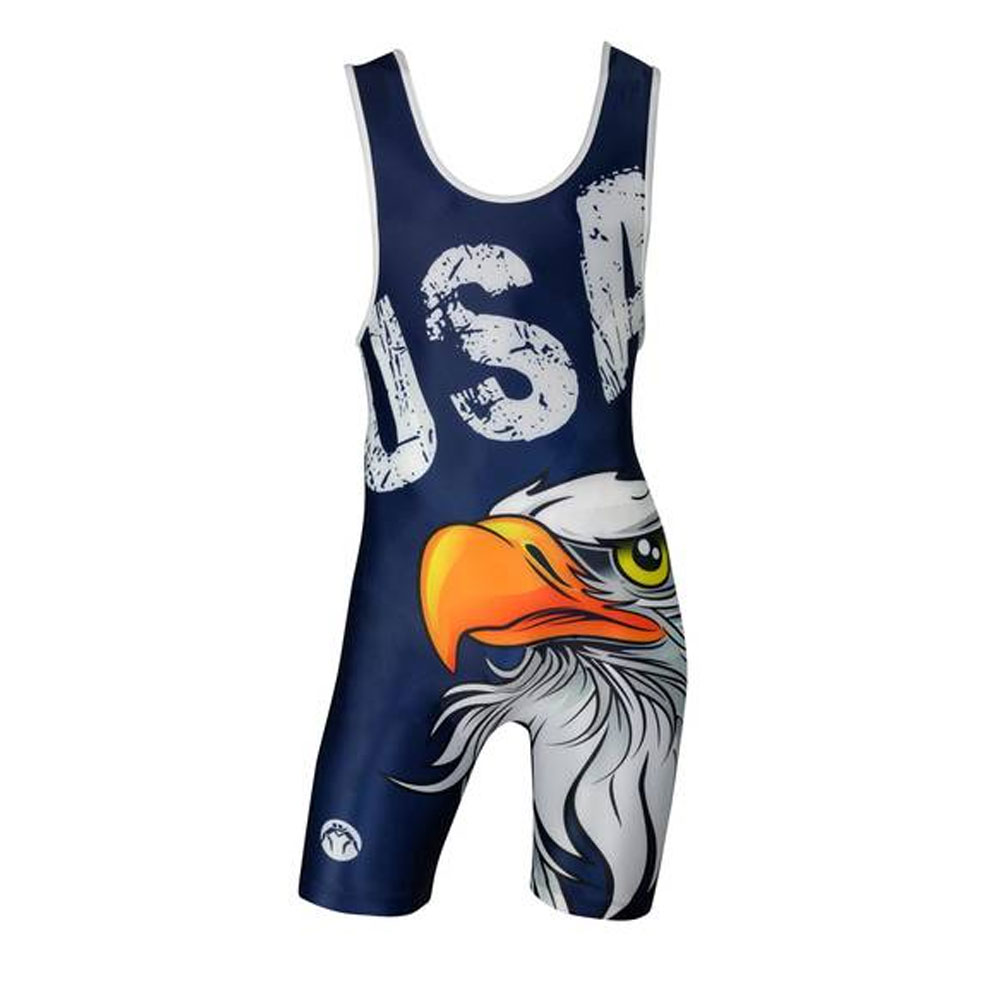 WrestlingMart-USA-Eagle-Singlet.jpg Wrestling mart Eagle Singlet - Image 1
